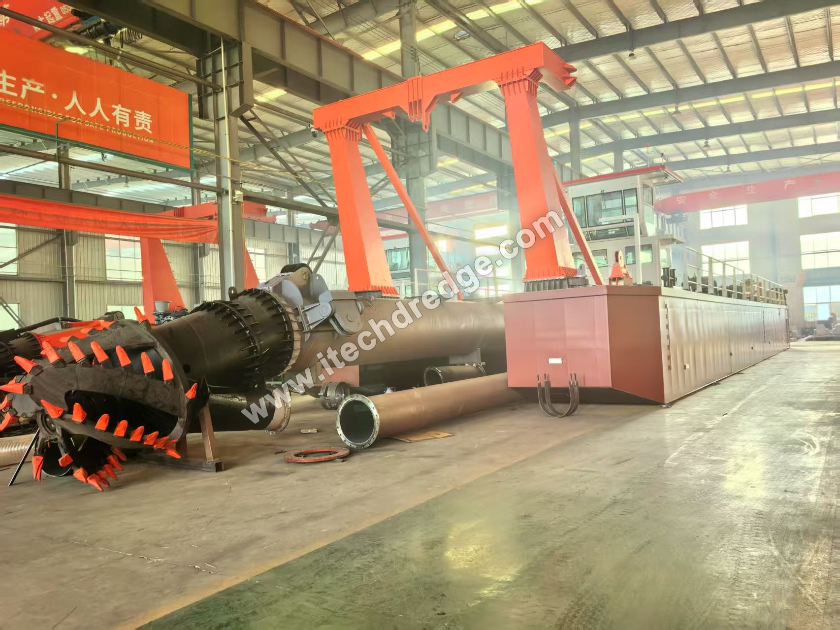 Large - Sized Cutter Suction Dredgers