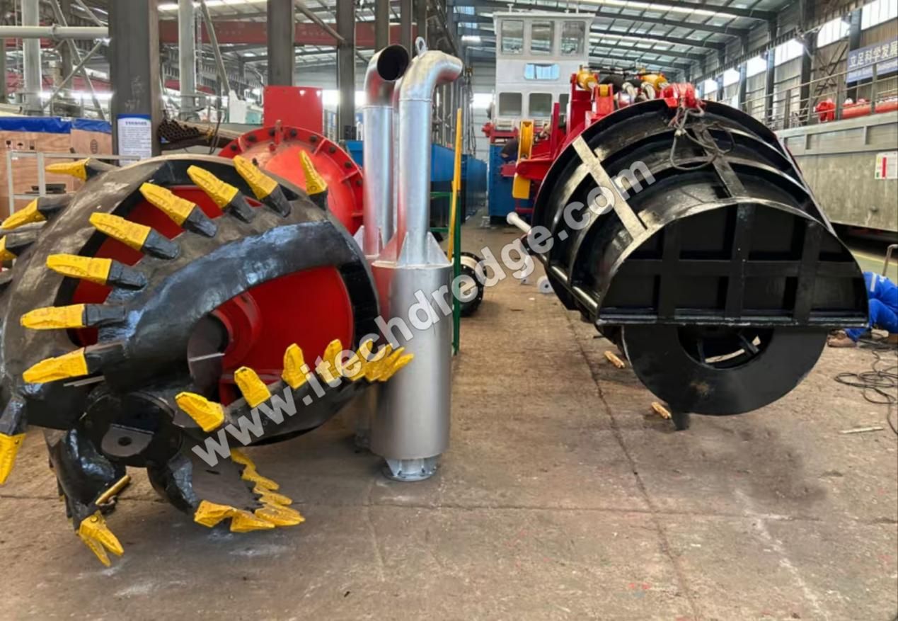 Working Process of Cutter Suction Dredger